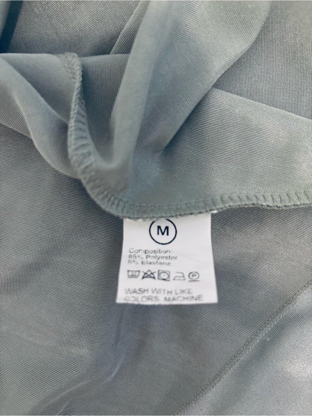 Satin Spaghetti-Strap Party Dress in Ice green - Picture 4 of 4